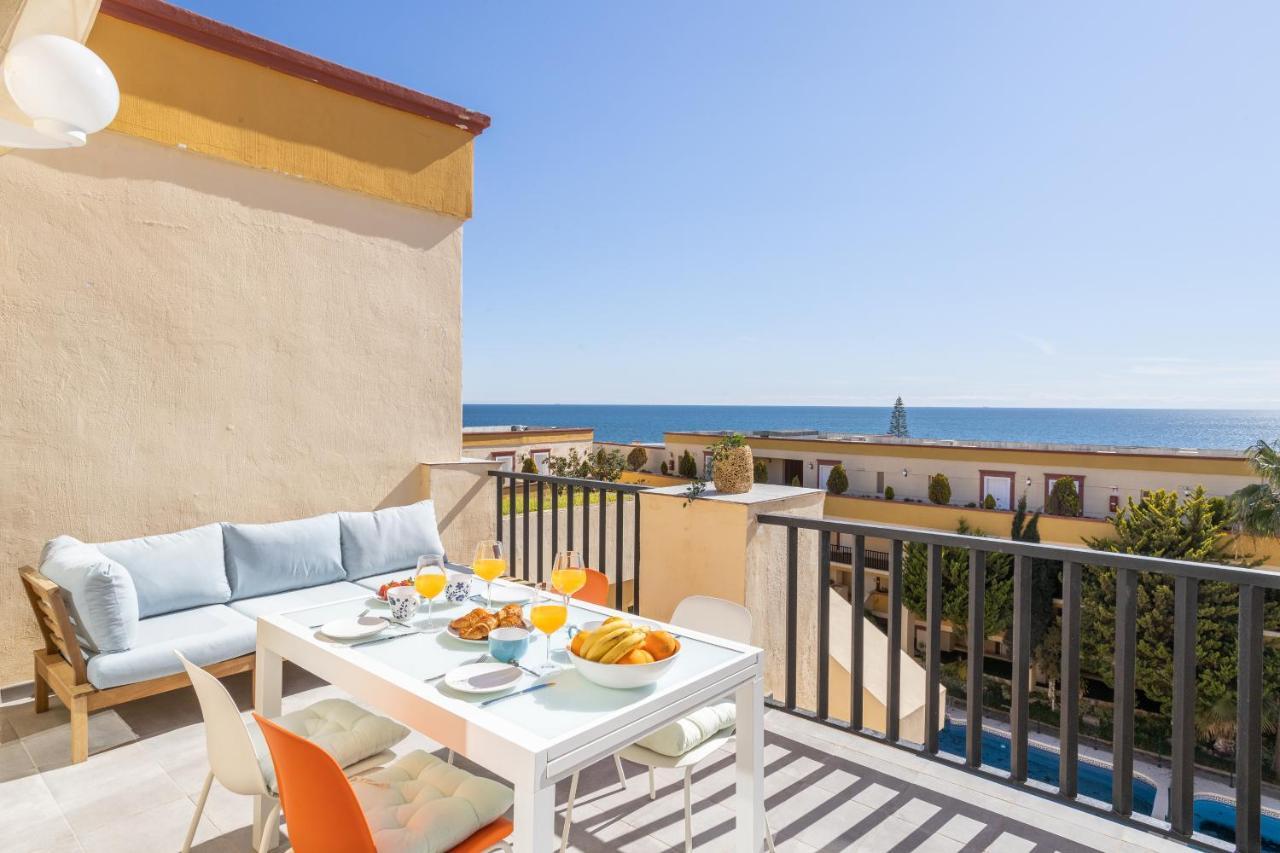 Oleholidays 344 Romana Playa Con Vistas Al Mar Marbella Eksteriør billede